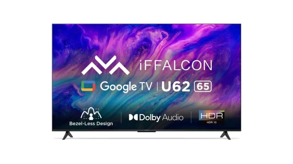 iFFALCON 164 cm (65 inches) 4K Ultra HD Smart LED Google TV iFF65U62