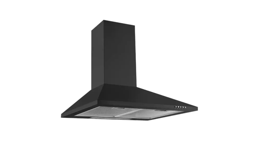 KAFF 60 CM Cassette Filter Pyramid Kitchen Chimney Wall Mounted with Soft Push Button (BASE PLUS)