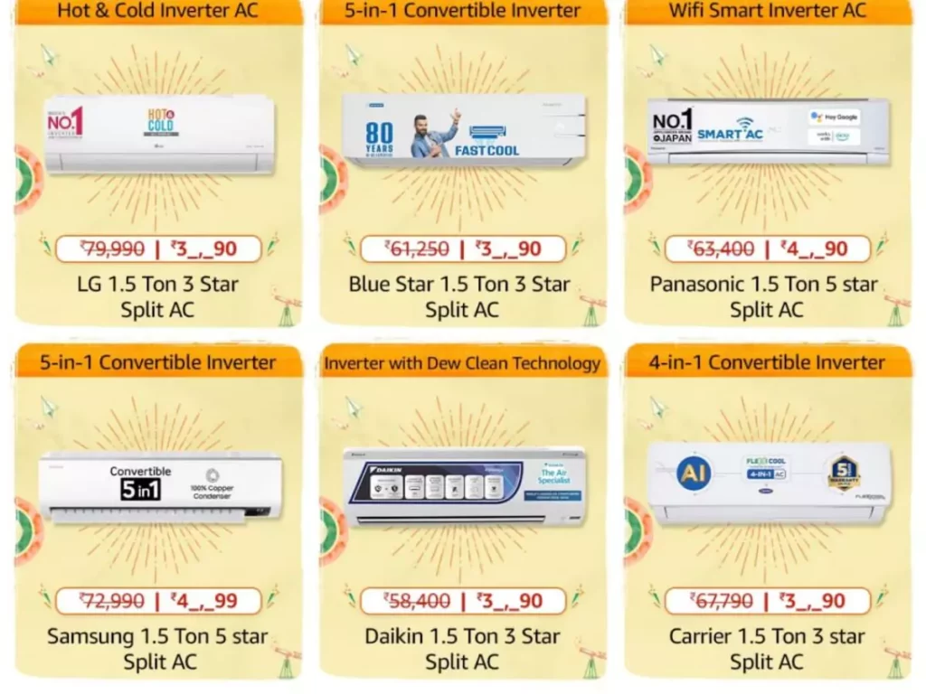 Top offers Discounts on Air Conditioners