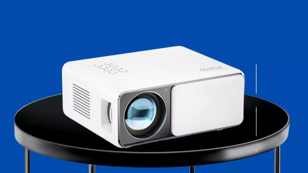 WZATCO Yuva Plus Android, Native 1080P Full HD 4K Support LED Projector for Home, 490 ANSI, 250" Screen | HDMI ARC | 4D Keystone with Netflix, Prime etc | WiFi & BT