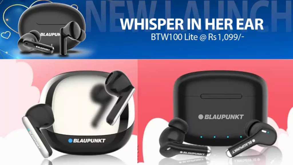 BTW100 Lite TWS earbuds