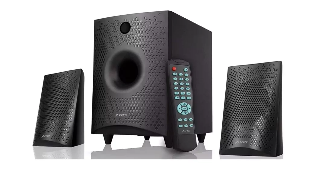 F&D 15 Watts F210X 2.1 Channel Multimedia Bluetooth Speakers (Black)