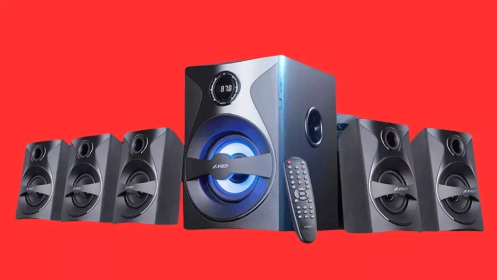 F&D F3800X 160 W 5.1 Channel Bluetooth Home Audio Speaker & Home Theater System