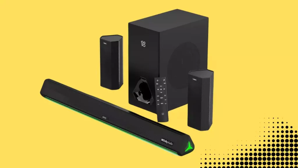 GOVO GOSURROUND 970 | 525W Soundbar, 5.1 Channel Home Theatre with Dolby Audio