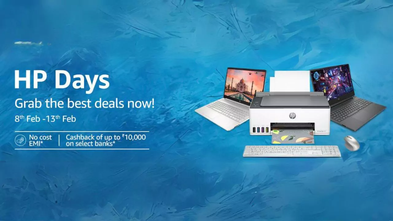HP Days Sale: From 8Th to 13th Feb- up to 25% Discount on Laptops