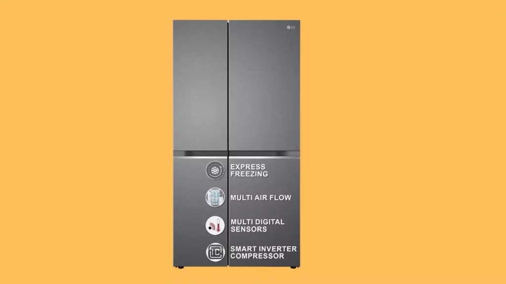 LG 655 L Frost-Free Inverter Side-By-Side Refrigerator