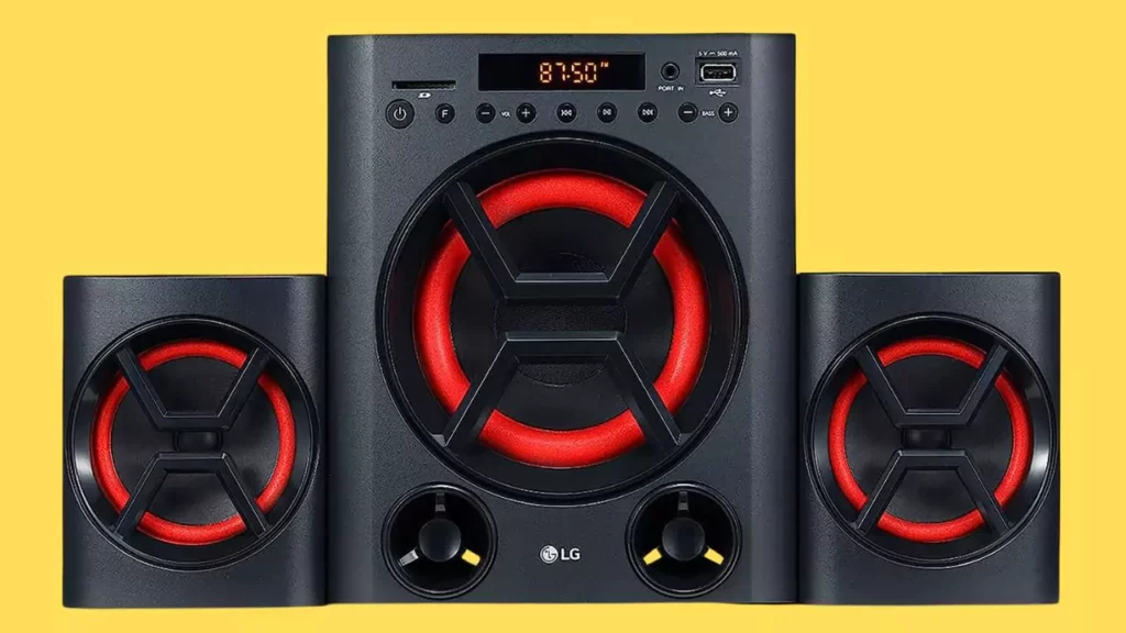 LG XBOOM LK72B, Bass Blast+, USB, FM Radio, 40 W Bluetooth Speaker, AUX in, SD Card