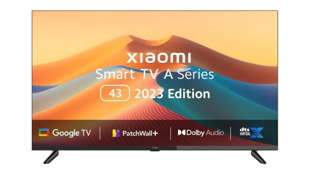 6. MI 108 cm (43 inches) A Series Full HD Smart Google TV L43M8-5AIN (Black)