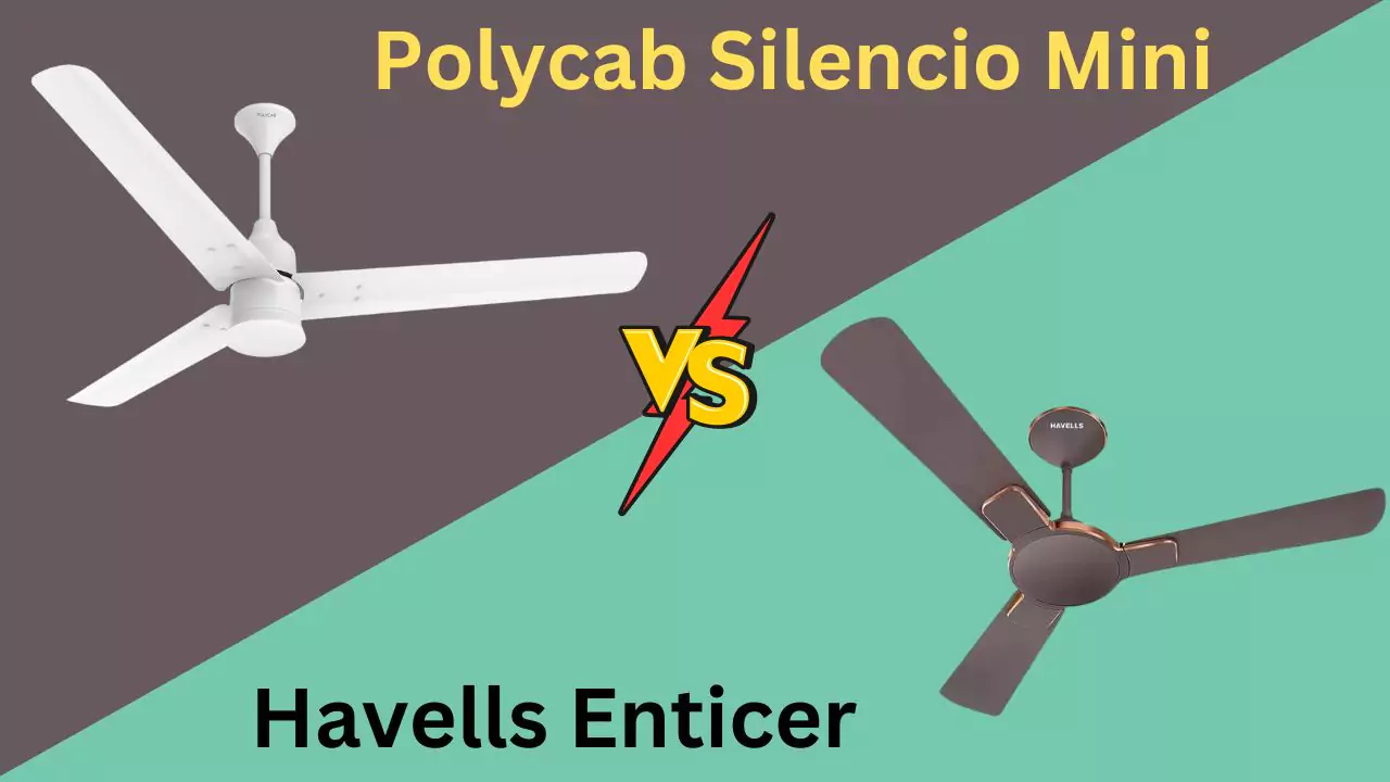 Polycab Silencio Mini 900mm Vs Havells