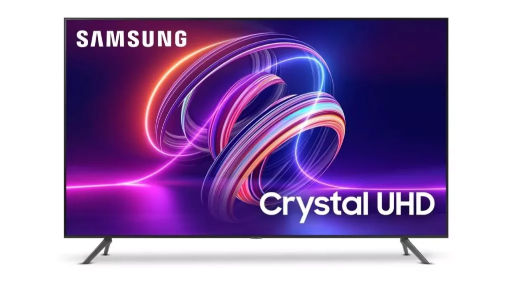 2. Samsung 108 cm (43 Inches) Crystal Vision 4K Ultra HD Smart LED TV UA43CUE70AKLXL (Titan Gray)