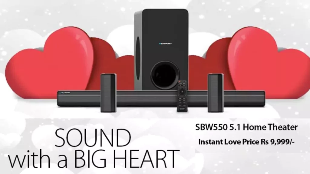 The Blaupunkt SBW550 Soundbar