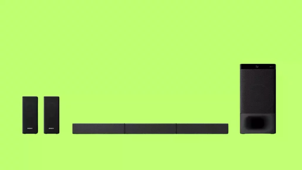 Sony HT-S500RF Real 5.1ch Dolby Audio Soundbar for TV with Rear Speakers & Subwoofer