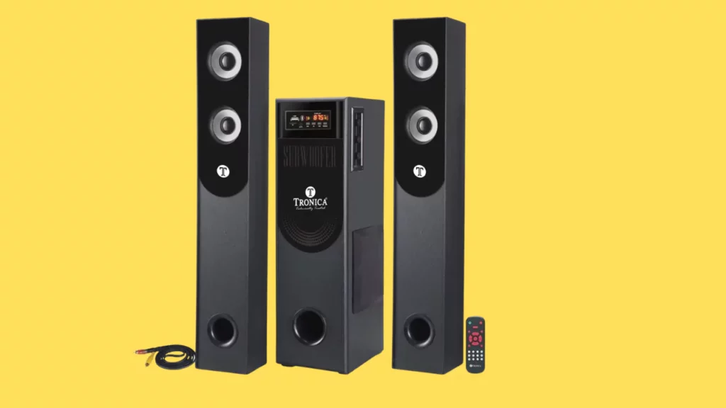 TRONICA TR-1501 Deep Bass Home Theater with Subwoofer 2.1 Channel