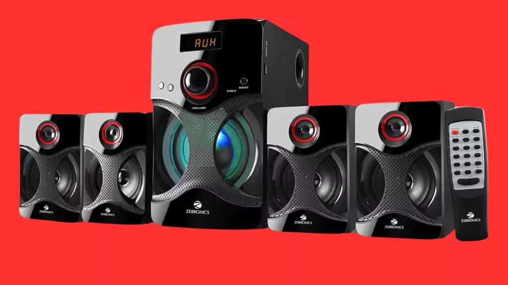 Zebronics BT4440RUCF 4.1 Channel Multimedia Speakers
