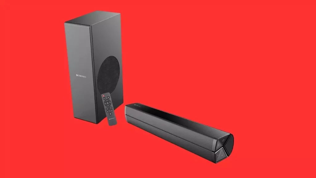 ZEBRONICS Juke BAR 100A Compact Soundbar with Subwoofer