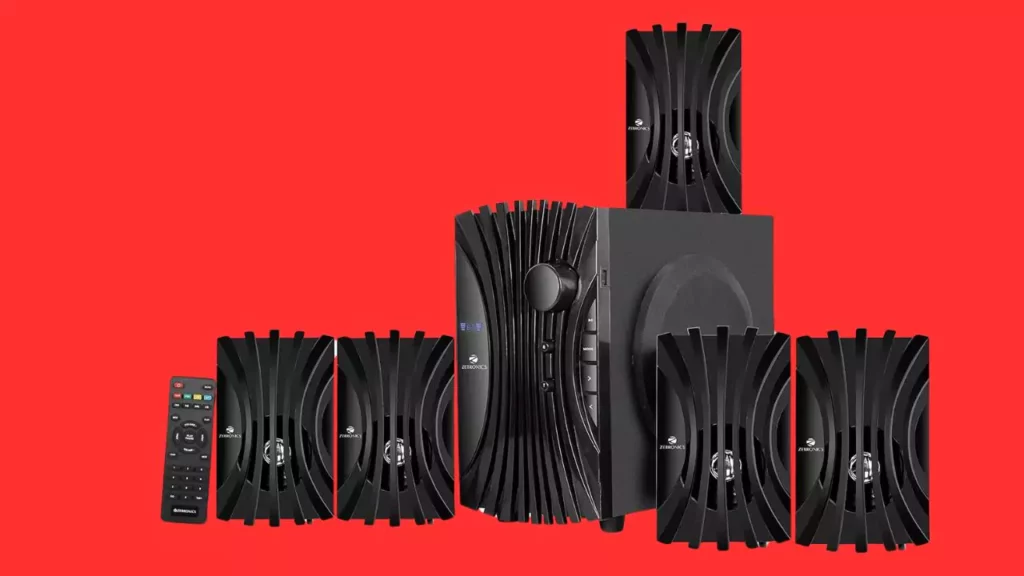 ZEBRONICS Zeb-Twist 5.1 Multimedia Speaker