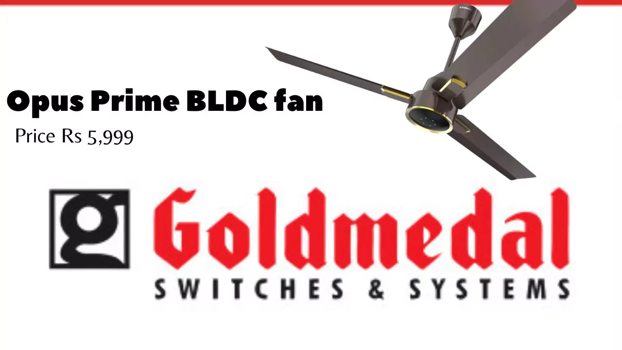 Opus Prime BLDC fan