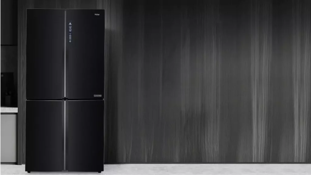 Haier 531 L French Door Refrigerator Appliance (2023 Model, HRB-550KS, Black Steel)