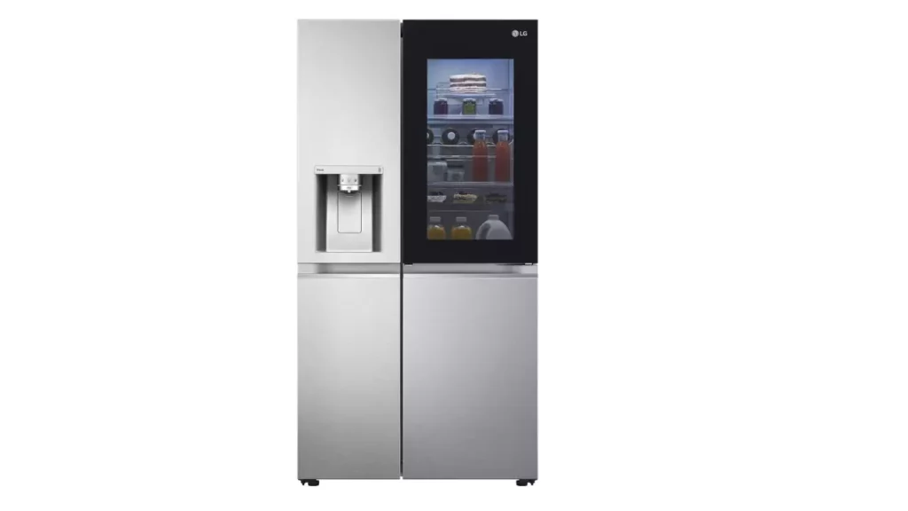 LG 674 L Frost-Free Inverter Linear Compressor Wi-Fi Side-By-Side Refrigerator (GC-X257CSES, Noble Steel, Door Cooling+, Hygiene Fresh+, Water and Ice Dispenser with UV Nano, 2022 Model)