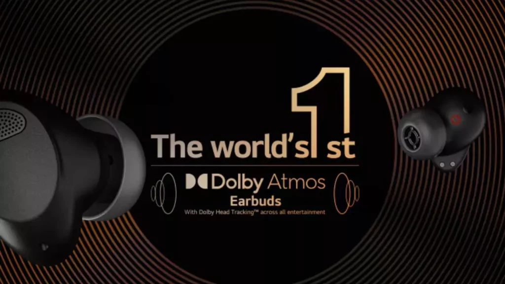 LG Announced Tone Free T90S Dolby Atmos Earbuds 
