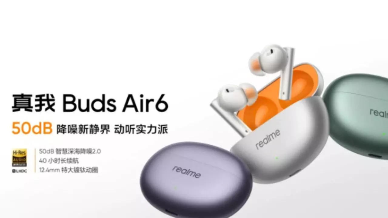 Realme Buds Air6 and Buds Air6 Pro TWS Arrival