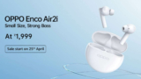 Oppo Enco Air2i Launch in India with 28 Hours Battery and Affordable Dolby Atoms TWS: Price and Details