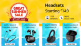 Amazon Great Summer Sale Offers Up to 80% Off on Top Headphone Brands