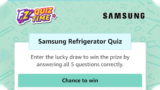 Amazon Samsung Refrigerator Quiz Answers: Win Rs 20,000