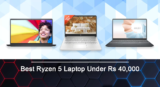 8 Best Ryzen 5 Laptop Under 40000 in India (Dec 2023)