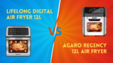 Lifelong Digital Air Fryer Toaster Oven 12L Vs AGARO Regency 12L Air Fryer – Which is Better