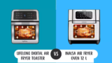 Lifelong Digital Air Fryer Toaster Vs INALSA Air Fryer Oven 12L Air Fryer Oven: Desing, Feature, and Performance
