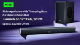 Mivi S160 and S250 Soundbars Will launch in India: Redefining Your Audio Experience