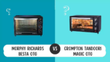 Morphy Richards Besta Vs Crompton Tandoori Magic OTG: Design, Capacity, and Buyer Preference