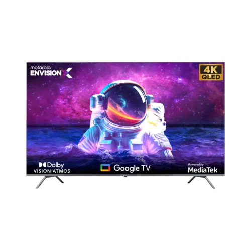 Motorola EnvisionX (55UHDGQMWS5Q) 55-inch QLED Ultra HD (4K) Smart Google TV