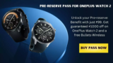 OnePlus Watch 2 Design & Specs Revealed Alongside OnePlus 12