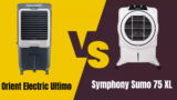Orient Electric Ultimo 65 litres Vs Symphony Sumo 75 XL Desert Air Cooler Full Specification Compare