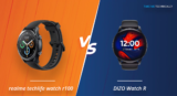 realme techlife watch r100 Vs Dizo Watch R Smartwatch Full Specification Comparison